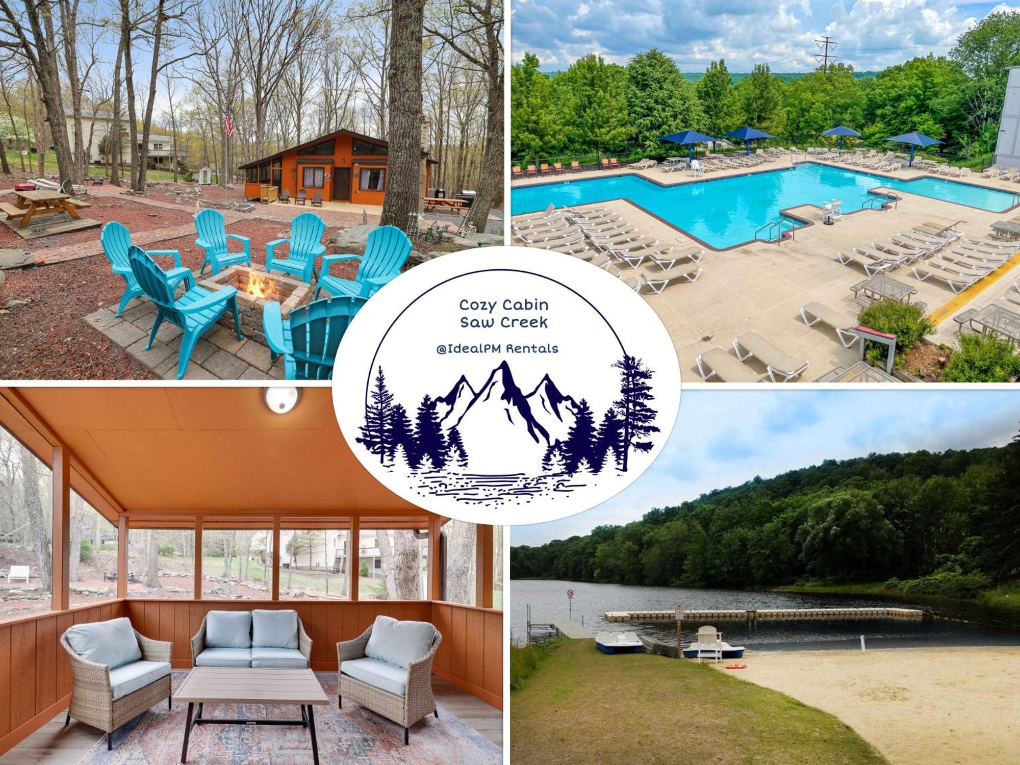 Premier Cozy Cabin - Free Amenities & Comm Indoor Pools Бушкилл Экстерьер фото